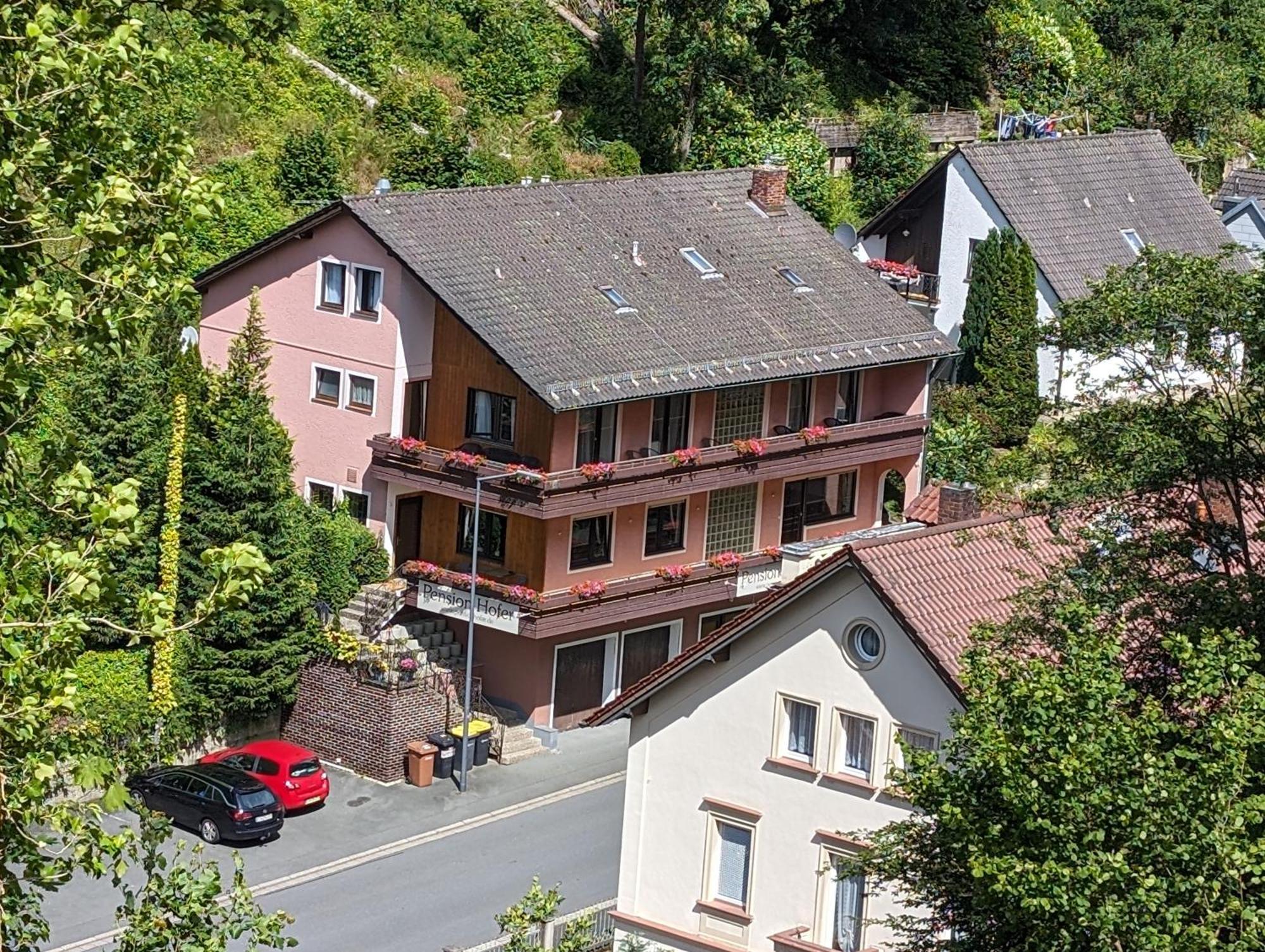 Pension Hofer Bad Berneck im Fichtelgebirge Extérieur photo